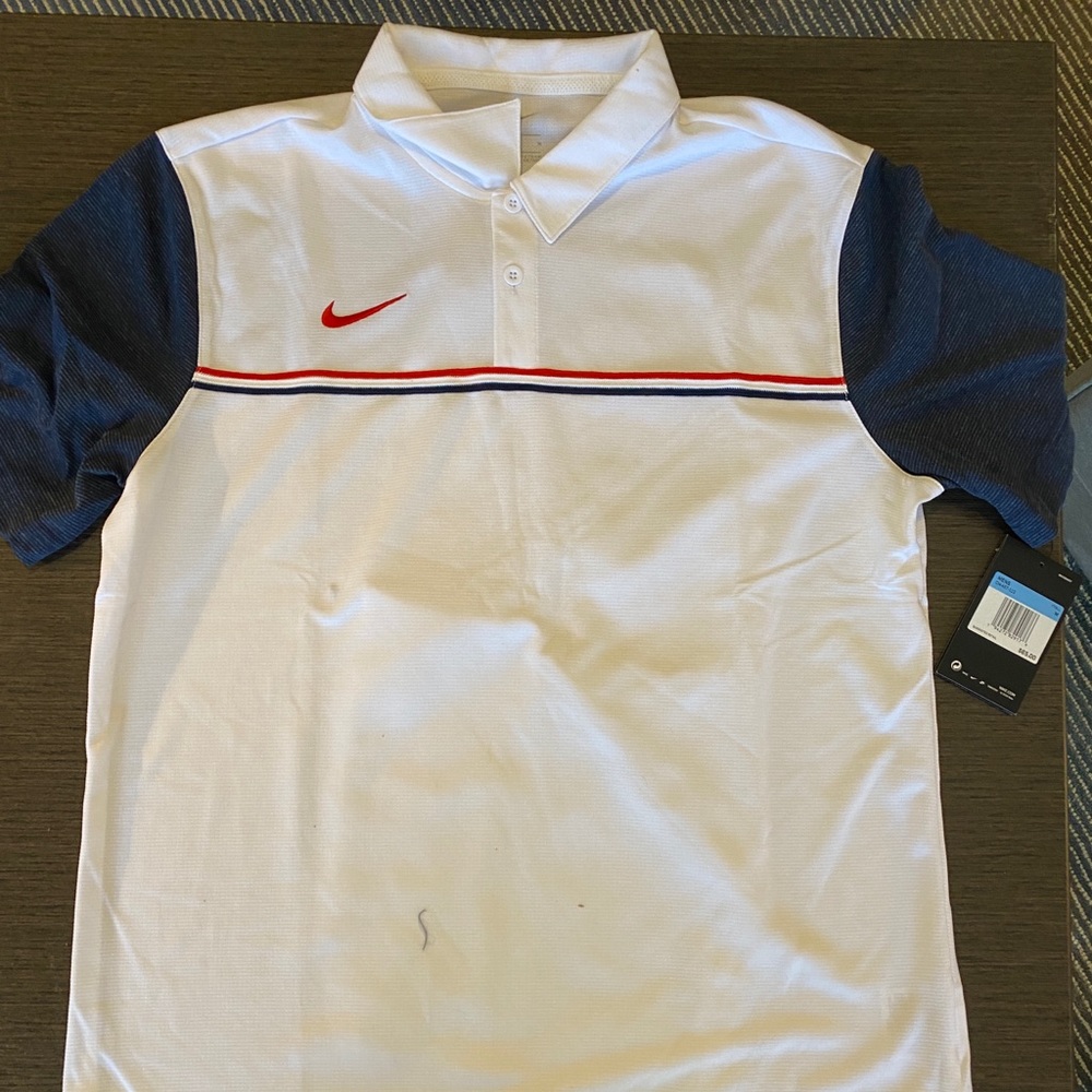 NWT men’s Nike drifit Polo